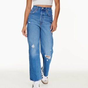 LEVI'S RIBCAGE STRAIGHT SIZE 28